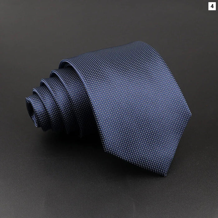 Classic Stripe Necktie Mens Wedding Tie