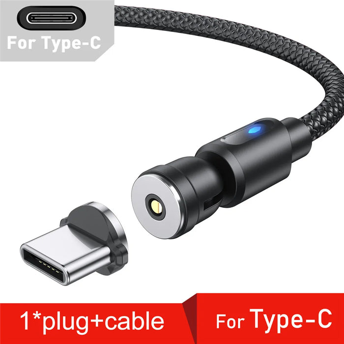 Fast Charge Magnetic Usb Type C Cable