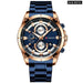 Gold Watches Men’s Quartz Wristwatch Fashion Sport