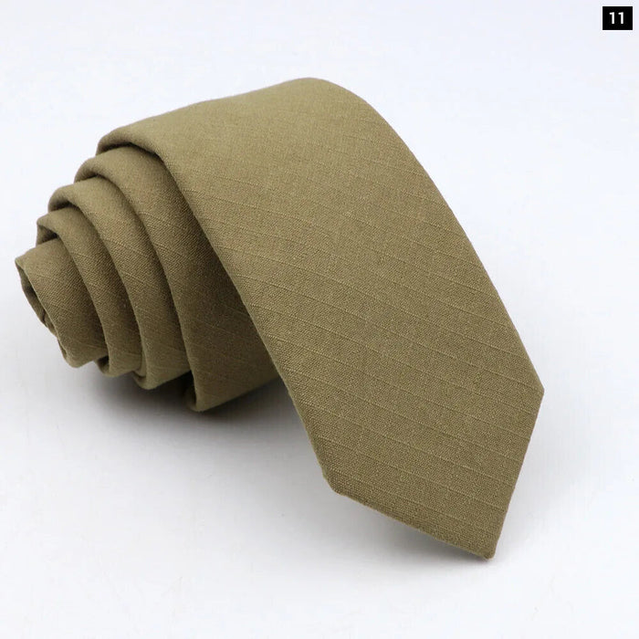 Cotton Linen Tie For Weddings