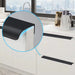 Zinc Alloy Hidden Cabinet Handles Sleek Kitchen Upgrade