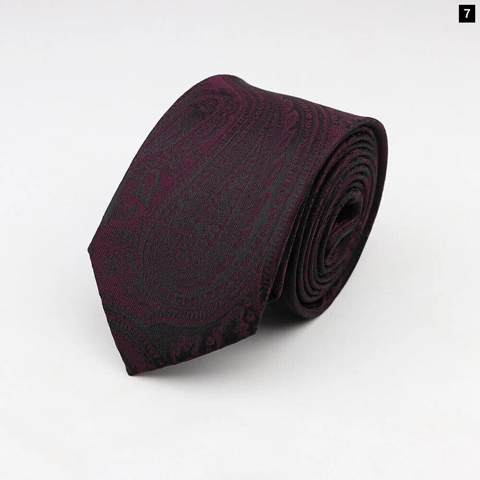 Paisley Floral Tie For Men For Daily Wear And Weddings