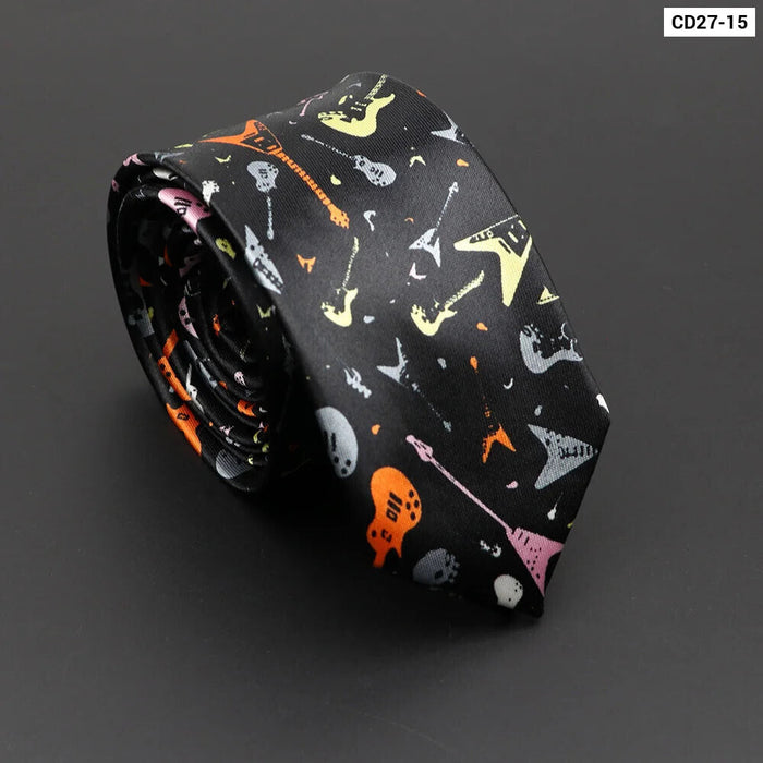 Musical Notes Tie Elegant And Trendy Gift For Music Lovers