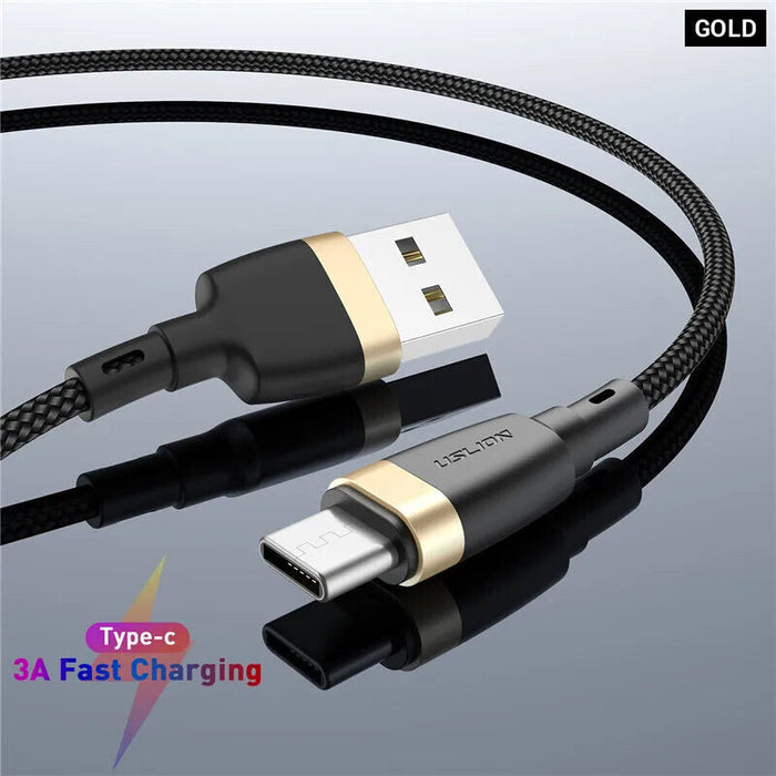 3A Fast Charging Usb C Cable For Samsung Xiaomi