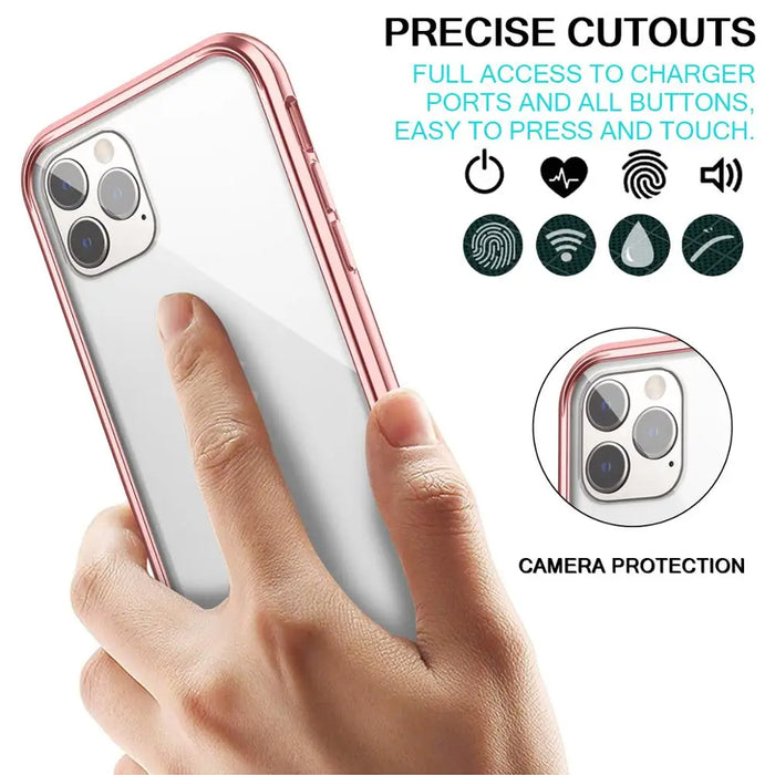 Clear Hard Case For Iphone 11 Pro Max Shockproof Waterproof Cover