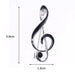 Musical Note Brooch Simple Enamel Pin