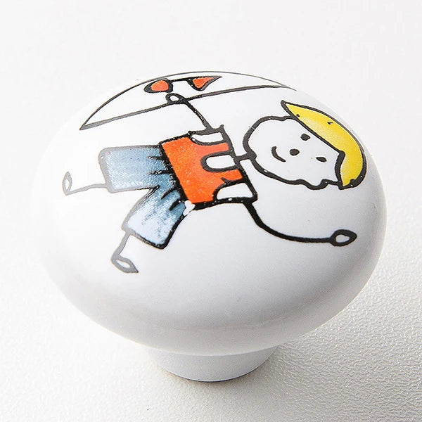 Modern Nordic Ceramic Cabinet Knob For Children s Room