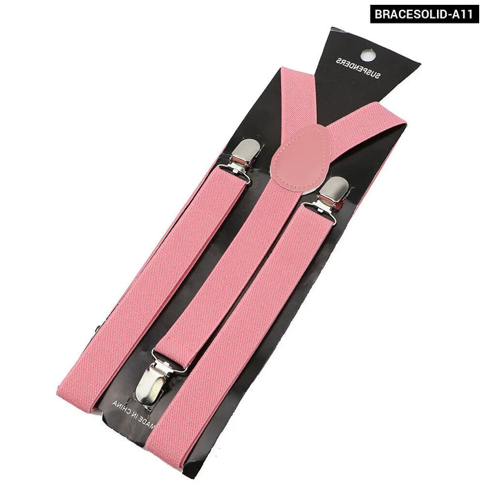 Adjustable Unisex Suspenders For Weddings