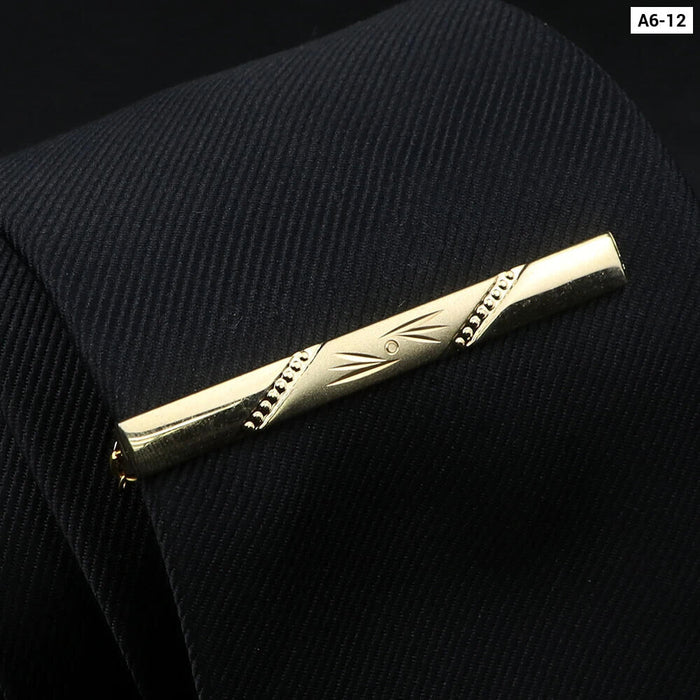 Stainless Steel Tie Clip Sleek And Accessory For Mens Dress Shirts