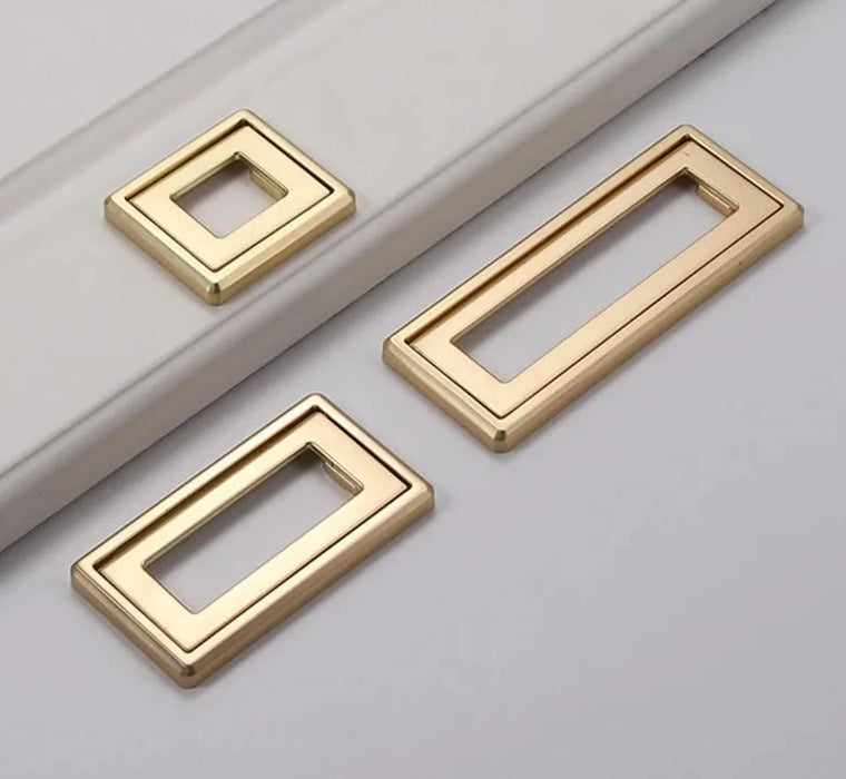 Zinc Alloy Hidden Wardrobe Handles