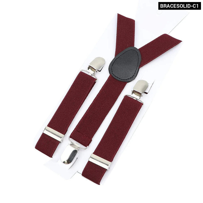 Adjustable Kids Suspenders For Weddings