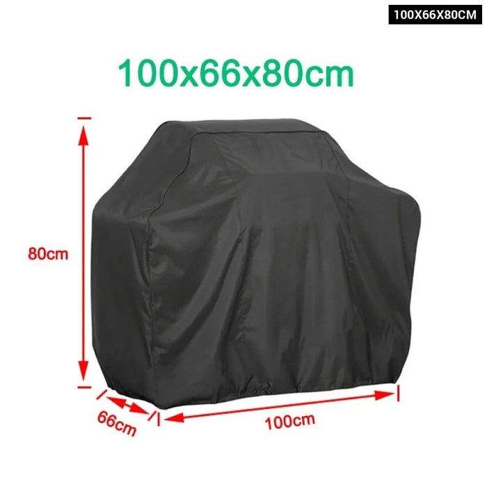 190T/210D BBQ Cover Anti-Dust Waterproof Heavy Duty Charbroil Grill Cover Rain Protective Barbecue Cover