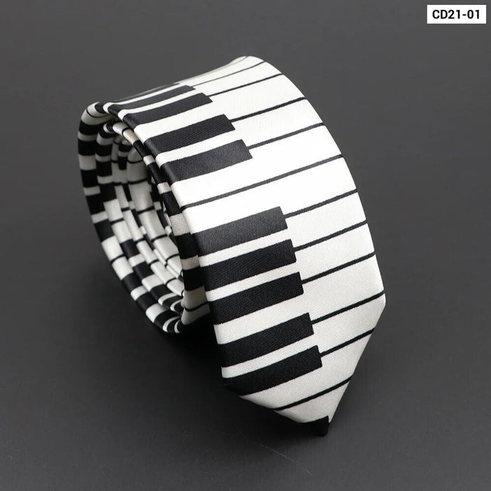 Musical Notes Tie Elegant And Trendy Gift For Music Lovers