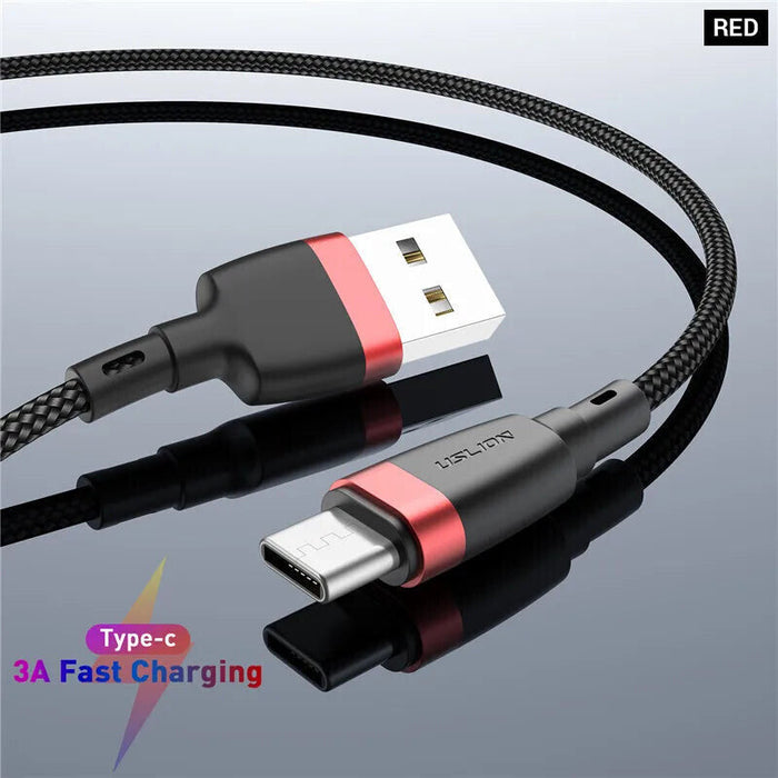 3A Fast Charging Usb C Cable For Samsung Xiaomi