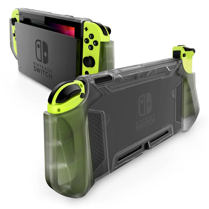 For Nintendo Switch Case MUMBA Series Blade TPU Grip Protective Cover Dockable Case Compatible with Console & Joy-Con Controller