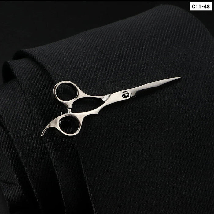 Classy Mens Tie Clip Metal Shark Scissors Anchor Wedding Jewelry