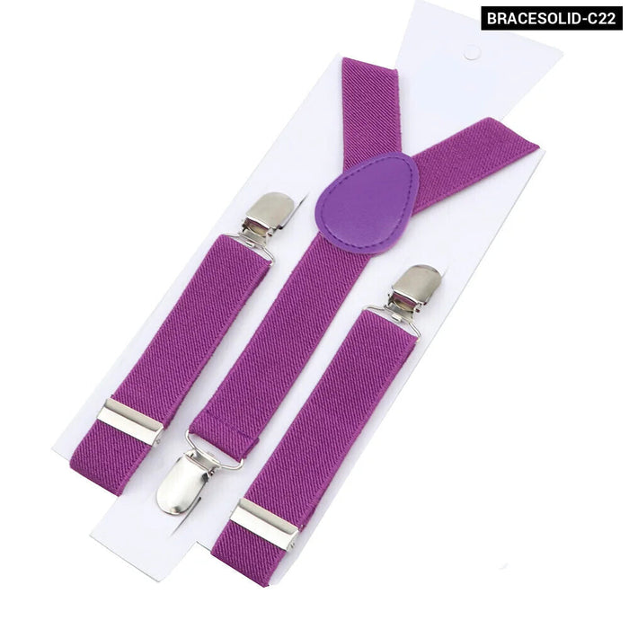 Adjustable Kids Suspenders For Weddings