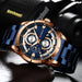 Gold Watches Men’s Quartz Wristwatch Fashion Sport