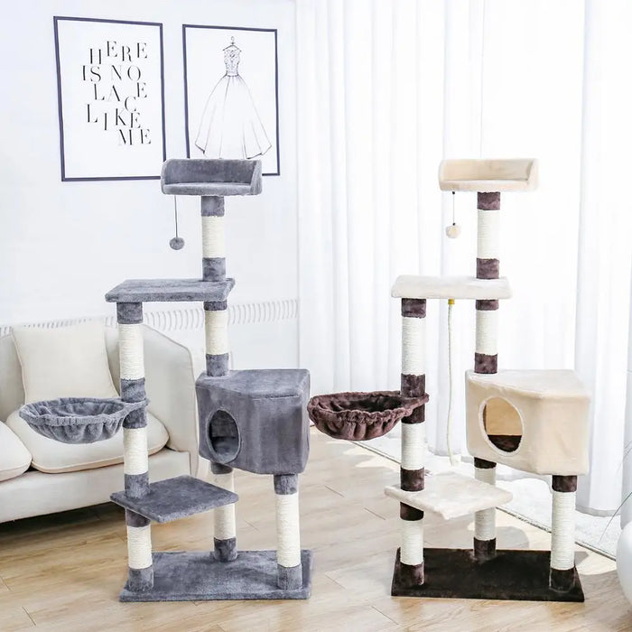 Multi Level Cat Tree Condo Toys Nest