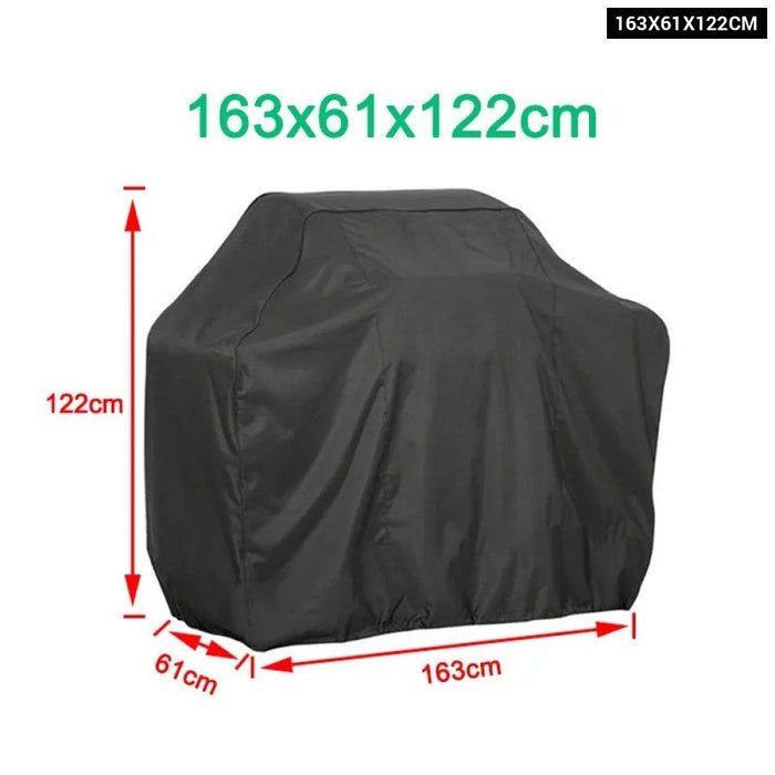 190T/210D BBQ Cover Anti-Dust Waterproof Heavy Duty Charbroil Grill Cover Rain Protective Barbecue Cover