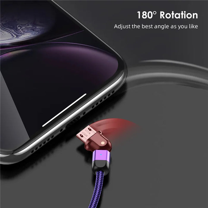 3A Fast Charging Micro Usb Cable For Samsung Xiaomi And Android