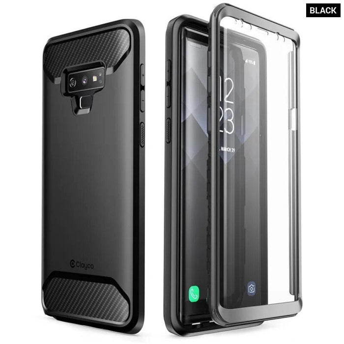 Full-Body Rugged Cover with Built-in 3D Curved Screen Protector For Samsung Galaxy Note 9