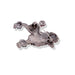 Rhinestone Poodle Dog Broochs 2 Colour Animal Pin