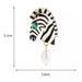 Pearl Zebra Brooch 2 Colour Horse Animal Head Pin