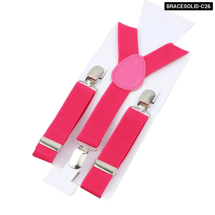 Adjustable Kids Suspenders For Weddings