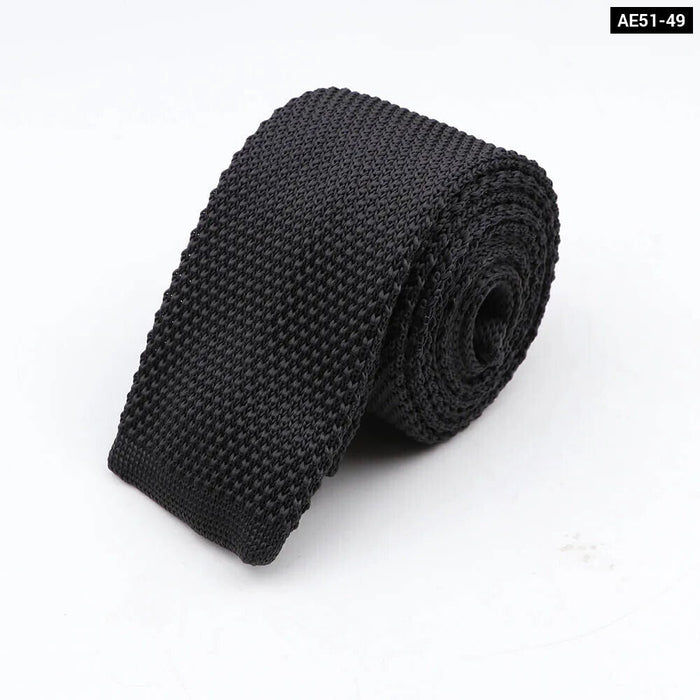 Colourful Knit Tie For Men Weddings Business And Parties