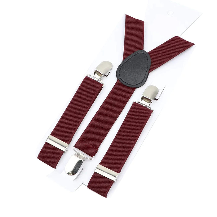 Adjustable Kids Suspenders For Weddings