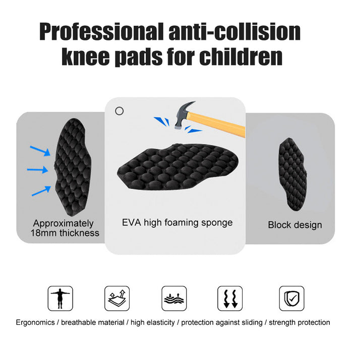 1Pair Anti-Collision Thickened Knee Pads For Basketball Football Bicycle