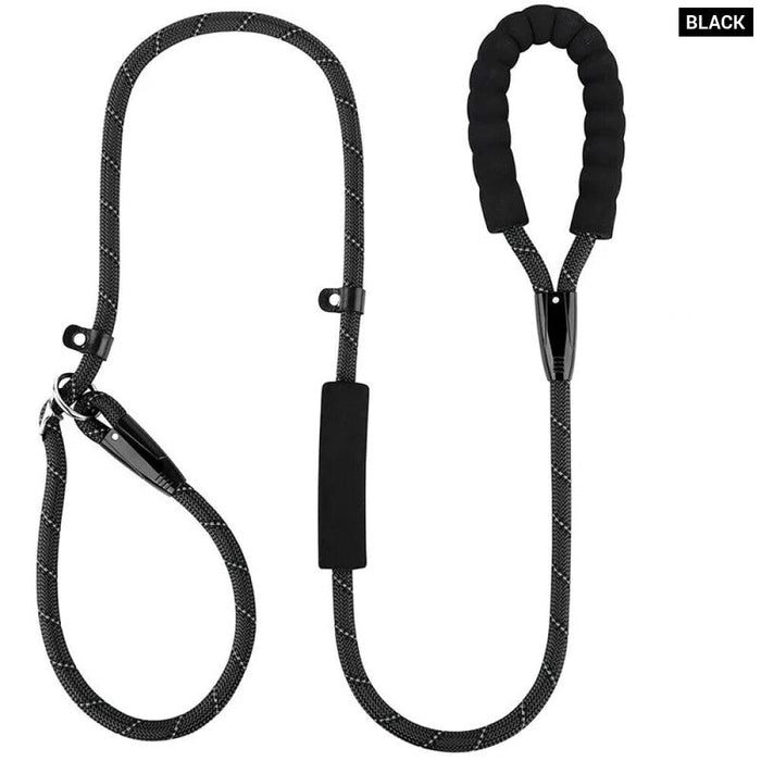 Anti Choking Dog Leash Padded Reflective Strong And Sturdy Slip Lead