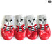 4 Piece Non Slip Snow Dog Shoes For Small Dogs And Cats