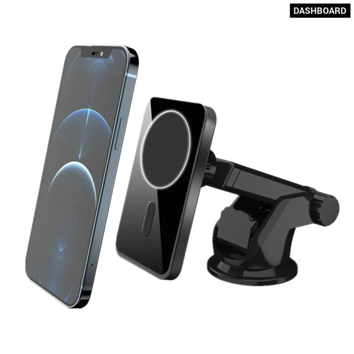 15W Anti-Falling Design Dashboard And Air Vent Phone Holder Wireless Charger