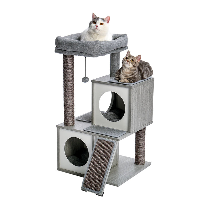 Multi Level Cat Tree Condo Toys Nest