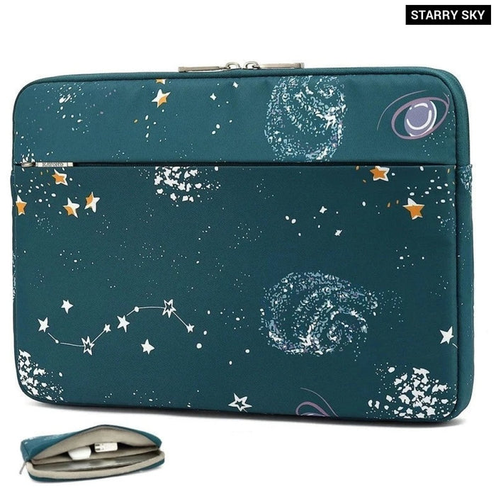 For Macbook Air Pro M1 Mens 13,14,15.6 Inch Starry Sky Shockproof Sleeve Case Laptop Bag