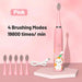 Kids Cartoon Electric Toothbrush With Replaceable Head