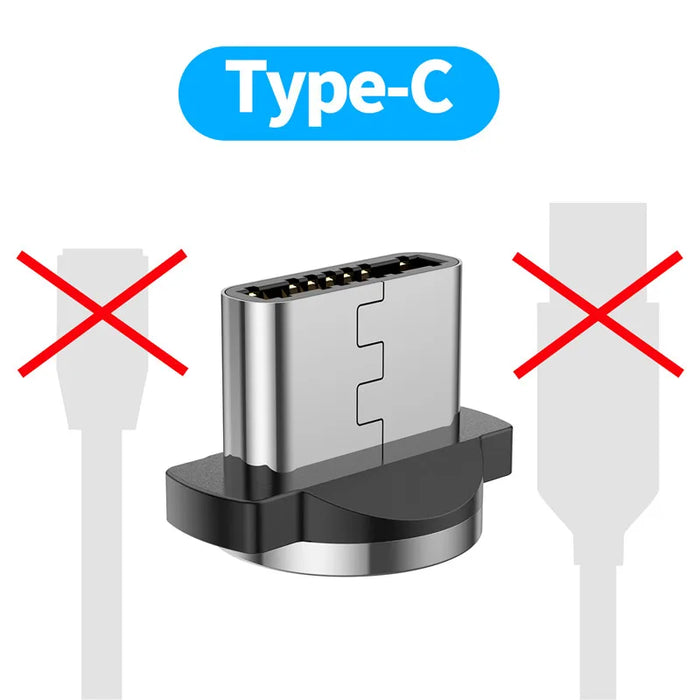 Fast Charge Magnetic Usb Type C Cable