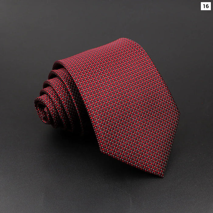 Classic Stripe Necktie Mens Wedding Tie