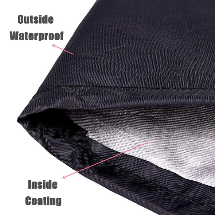 Black Waterproof BBQ Accessories Grill Cover Anti Dust Rain Gas Charcoal Electric Barbeque Grill Barbecue Supplies