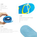 Silicone Gel Ortic Insoles For Shoes