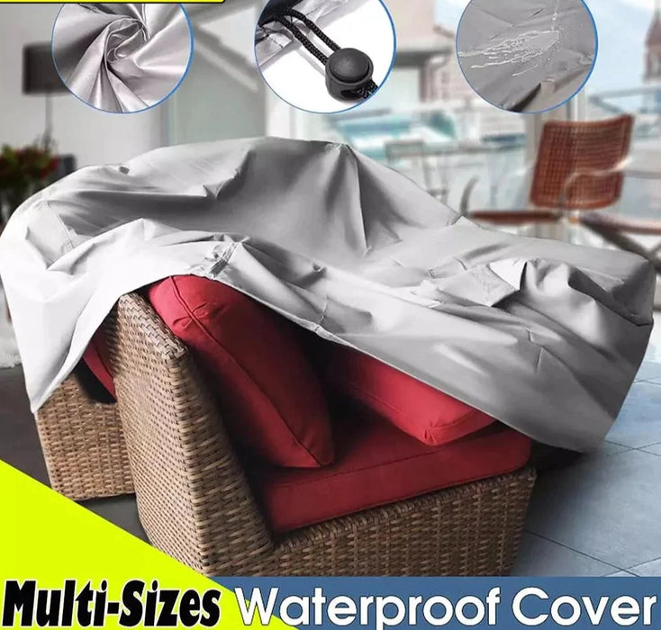 Waterproof cover outdoor patio garden furniture cover rain and snow chair cover sofa table and chair dust cover