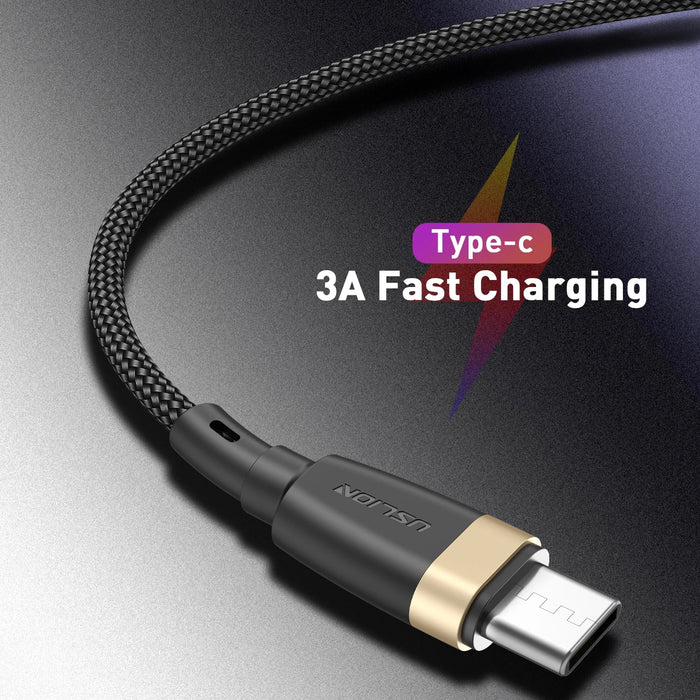 3A Fast Charging Usb C Cable For Samsung Xiaomi