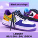 Flat Laces Rainbow Sneaker Colorful Print Gradient Casual