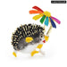 Hedgehog Flower Brooch 8 Colours