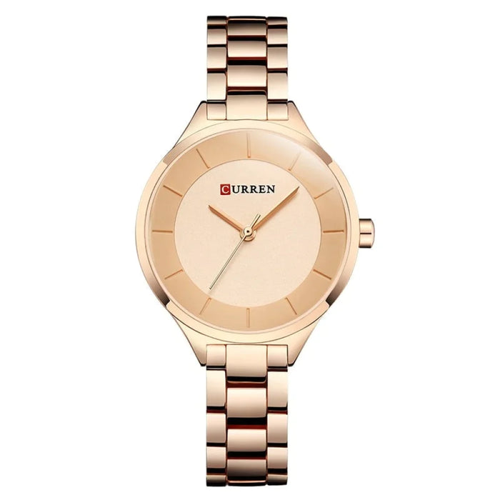 Stainless Steel Quartz Female Fashion Wrist Watch