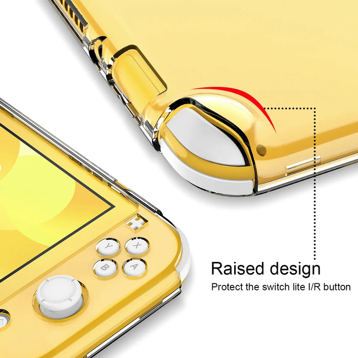 Crystal Clear Protective Case For Nintendo Switch Lite Slim Cover