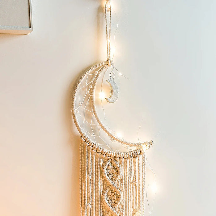 Boho Macrame Dream Catcher For Home Decor