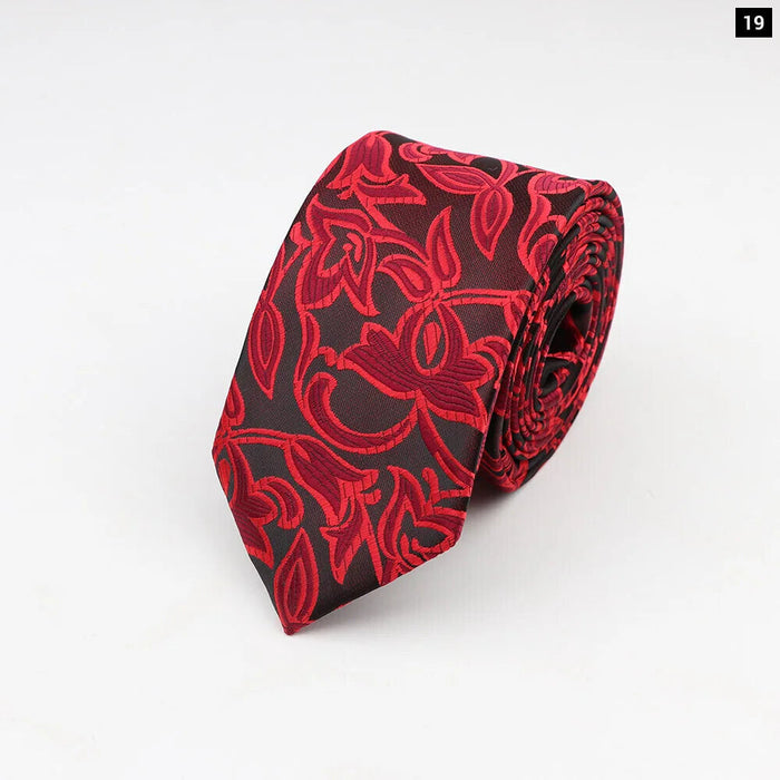 Paisley Floral Tie For Men For Daily Wear And Weddings